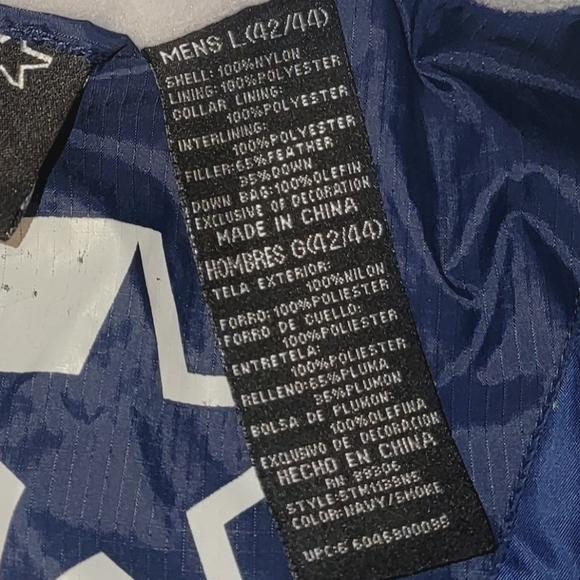 Starter Puffy Parka Large & Clean - Picture 6 of 7